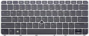 HP EliteBook 725 G3 725 G4 820 G3 820 G4 US Backlit Replacement Keyboard